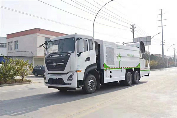 國六東風天龍18噸方罐多功能抑塵車
